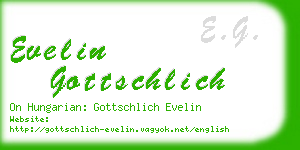 evelin gottschlich business card